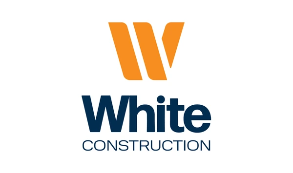 White Construction logo